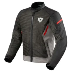Kurtka tekstylna REVIT TORQUE 2 H2O GREY/RED szary czerwony czarny