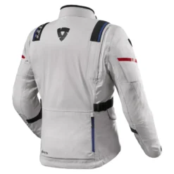 Kurtka tekstylna REVIT VERTICAL GTX SILVER srebrny czarny czerwony granatowy