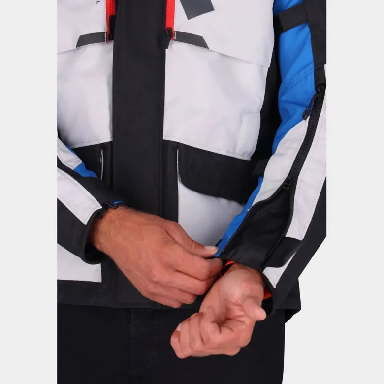 Kurtka tekstylna RICHA BRUTUS GORE-TEX GREY/BLUE/RED szary niebieski czerwony
