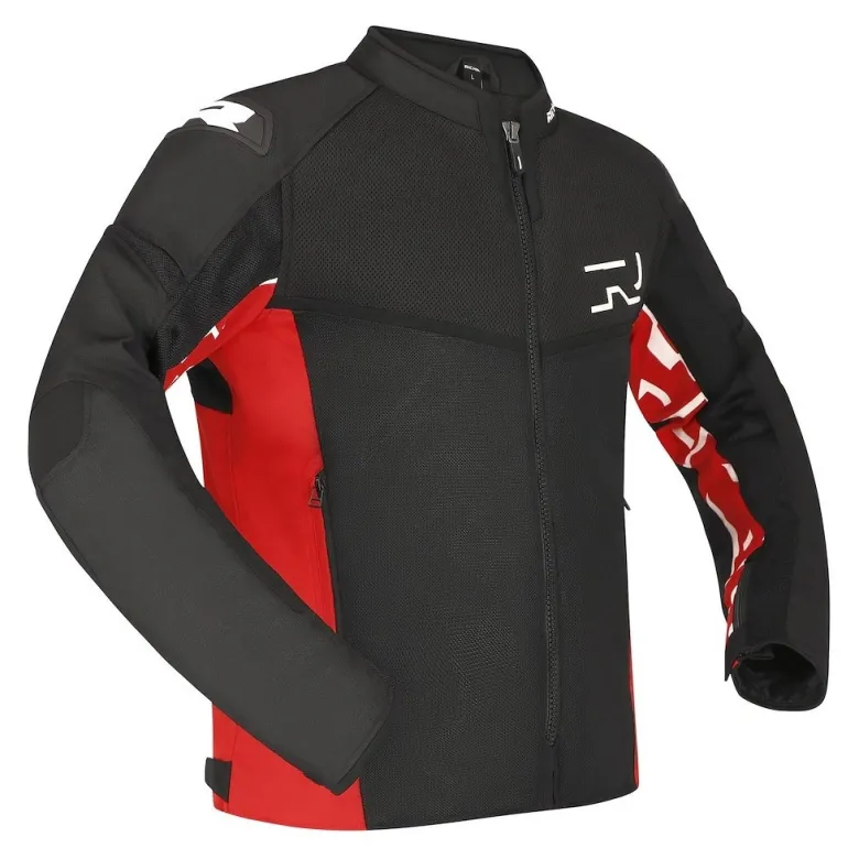 Kurtka tekstylna RICHA STRADALE MESH BLACK/RED czarny czerwony