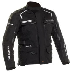 Kurtka tekstylna RICHA TOUAREG II BLACK czarny biały