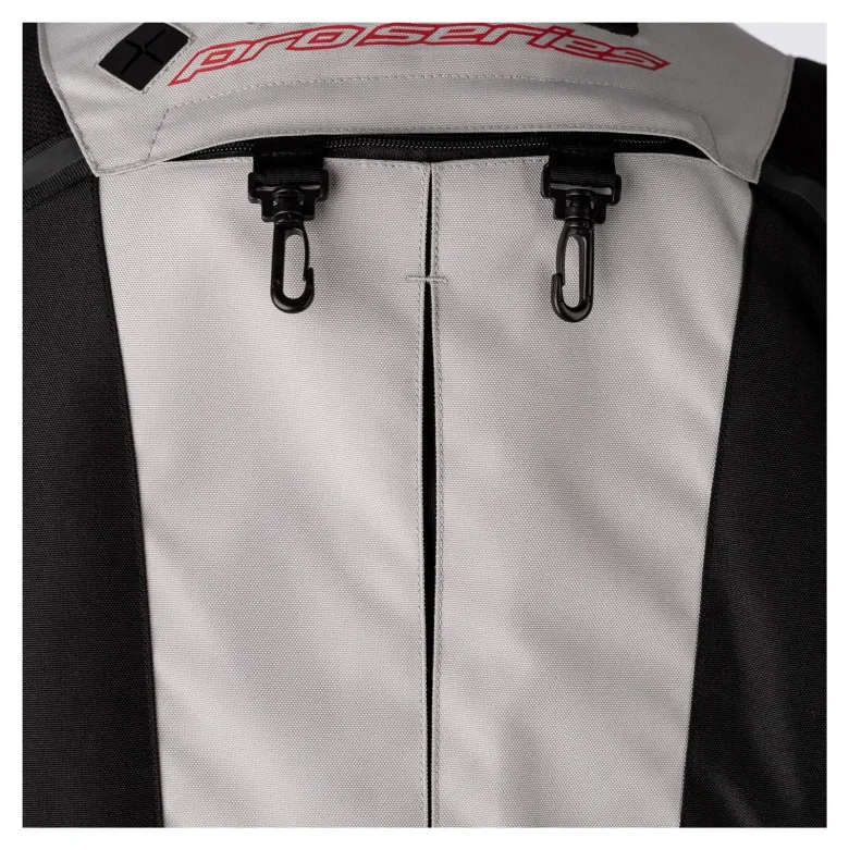 Kurtka tekstylna RST PRO SERIES ADVENTURE X CE SILVER/BLACK szary czarny