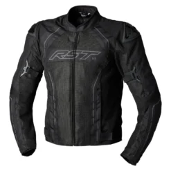 Kurtka tekstylna RST S1 MESH CE BLACK/BLACK czarny