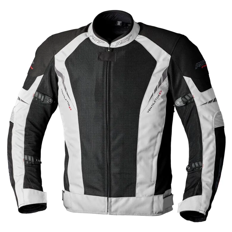 Kurtka tekstylna RST VENTILATOR-XT SILVER/BLACK srebrny czarny