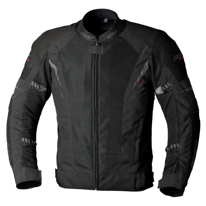 Kurtka tekstylna RST VENTILATOR-XT BLACK czarny