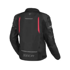 Kurtka tekstylna SECA AERO PRO RED czarny czerwony