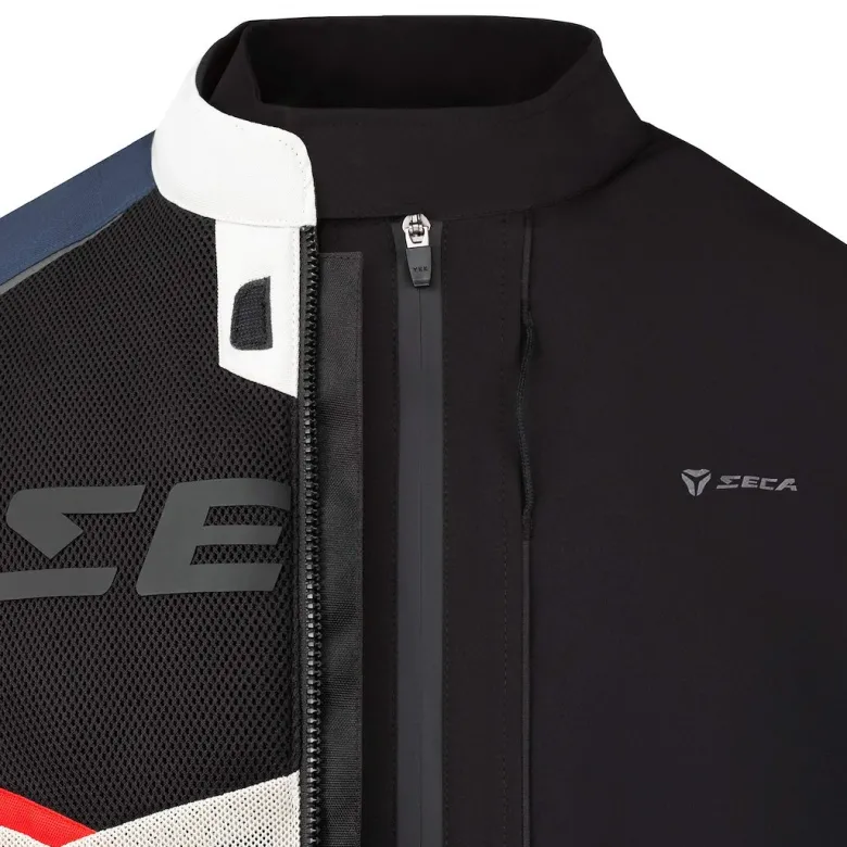 Kurtka tekstylna SECA AIRFLOW III GREY/NAVY szary granatowy