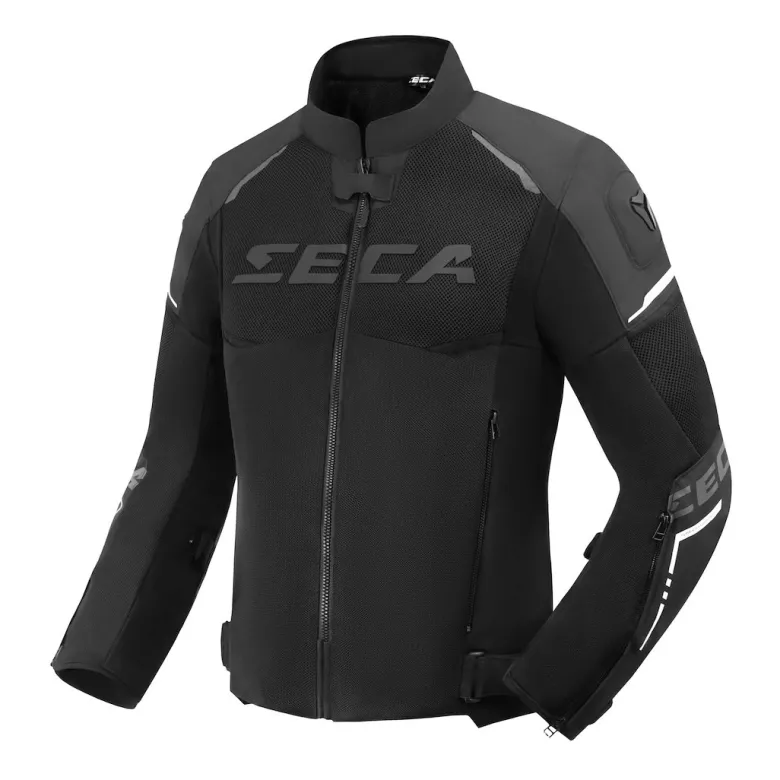 Kurtka tekstylna SECA AIRFLOW III BLACK czarny