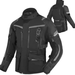 Kurtka tekstylna SECA ARRAKIS III BLACK czarny