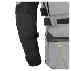 Kurtka tekstylna SECA ARRAKIS III TITANIUM szary żółty fluo czarny