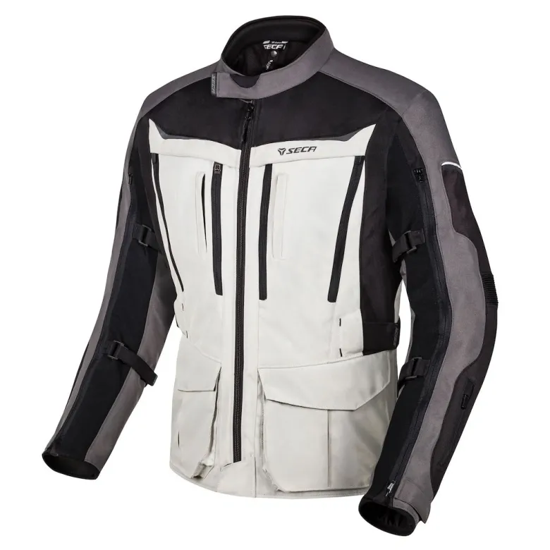 Kurtka tekstylna SECA DISCOVERY GREY szary czarny