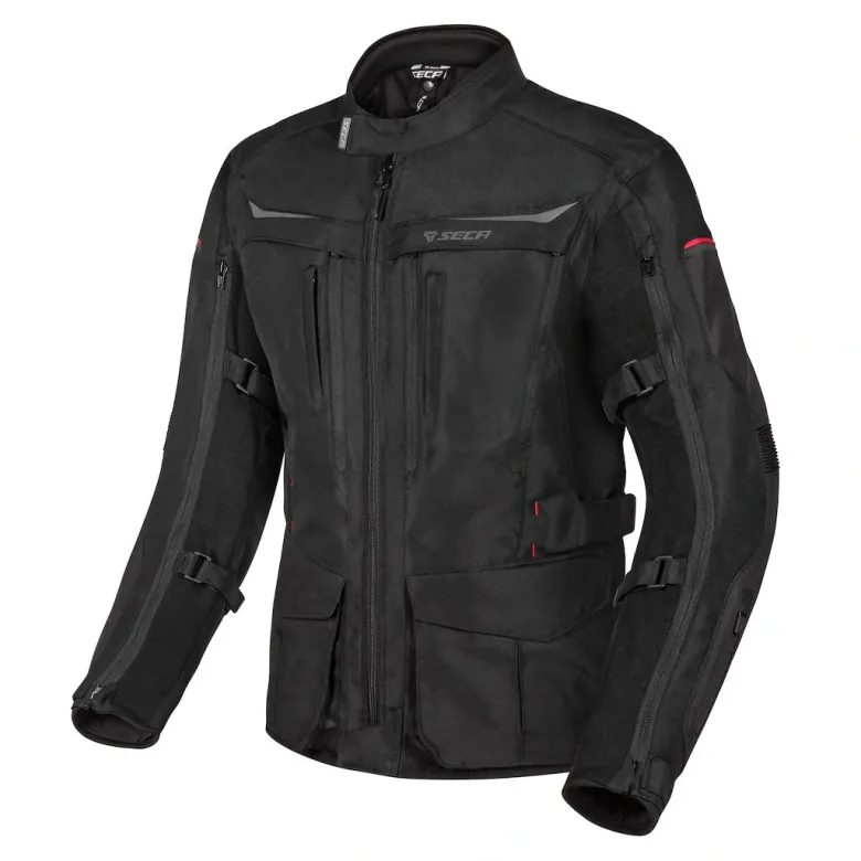 Kurtka tekstylna SECA DISCOVERY BLACK czarny