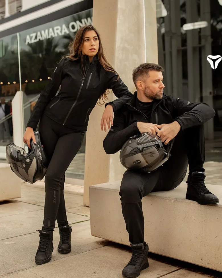 Kurtka tekstylna SECA DISTRICT BLACK czarny