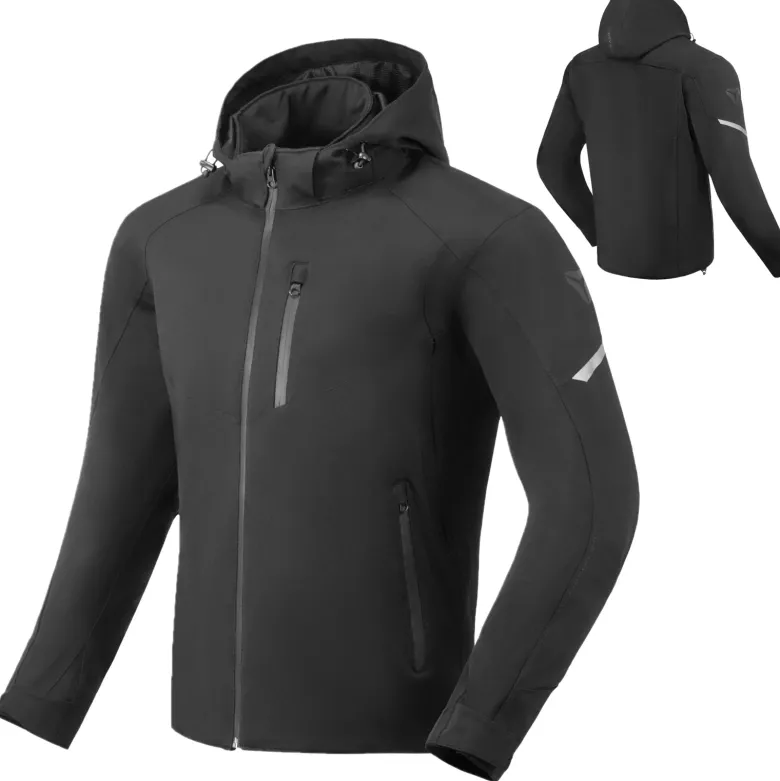 Kurtka tekstylna SECA DISTRICT BLACK czarny