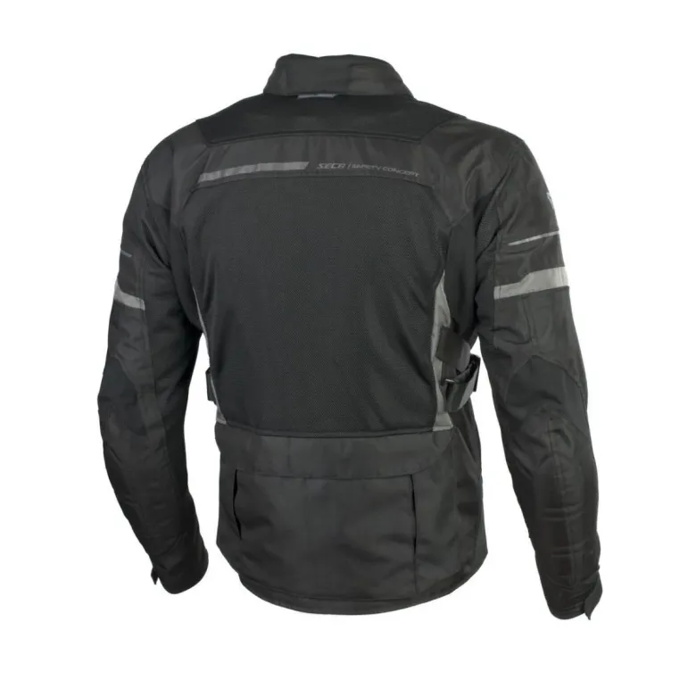 Kurtka tekstylna SECA ORKAN II BLACK czarny