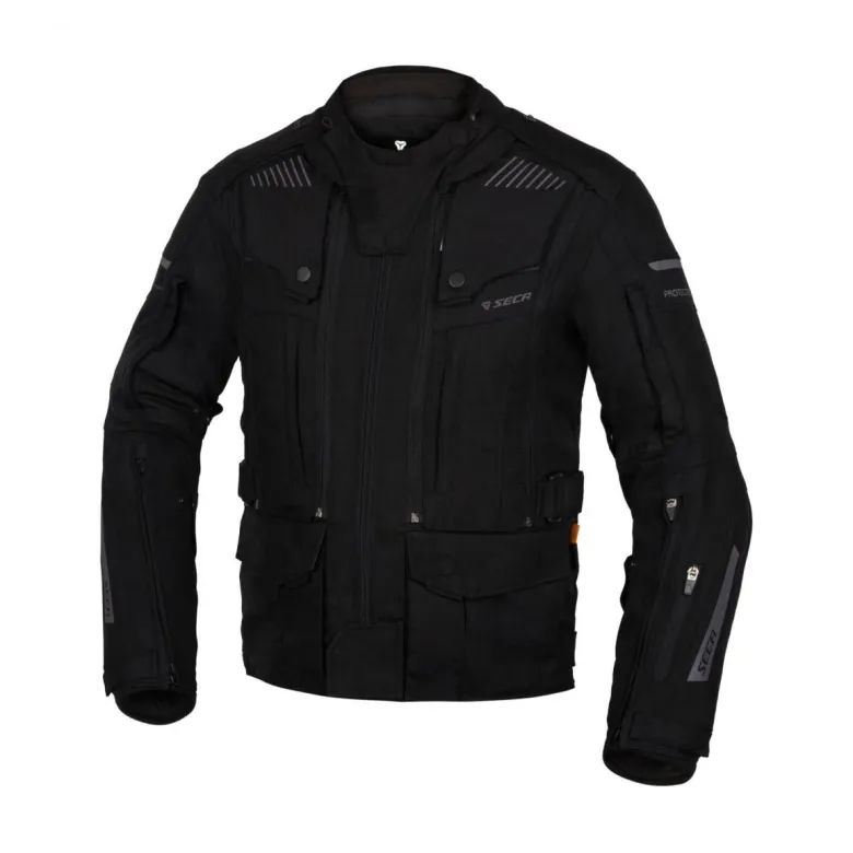 Kurtka tekstylna SECA STRADA EVO BLACK czarny