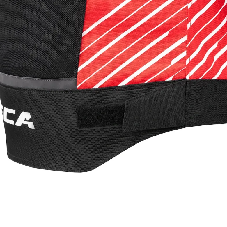Kurtka tekstylna SECA SUMMER WAY BLACK/RED czarny czerwony