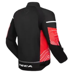 Kurtka tekstylna SECA SUMMER WAY BLACK/RED czarny czerwony