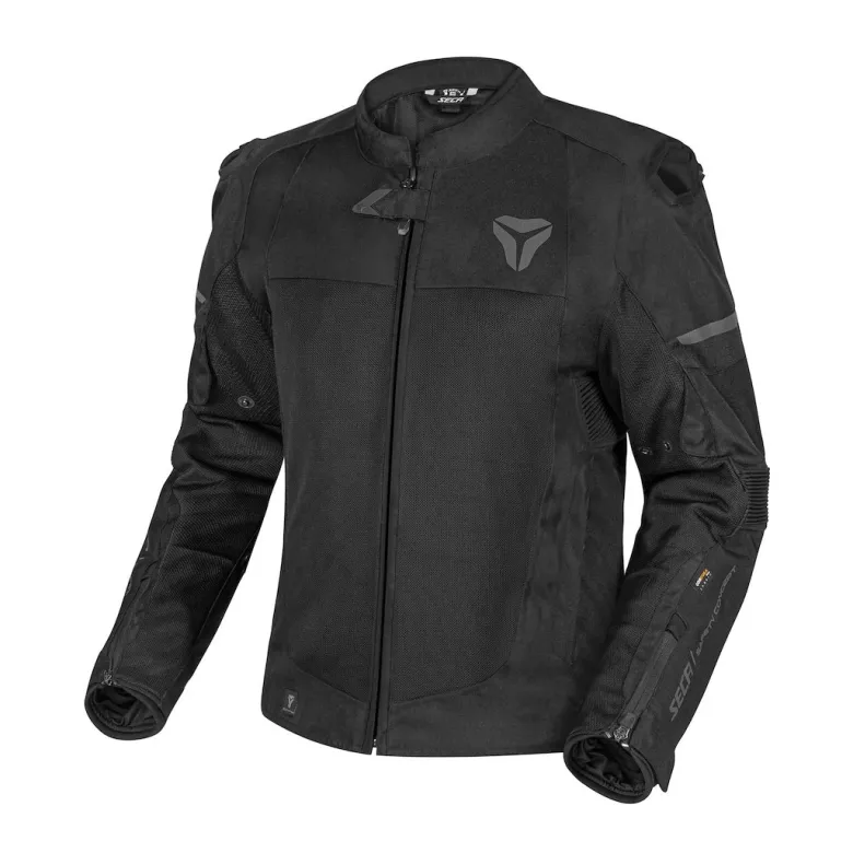 Kurtka tekstylna SECA VENTI PRO BLACK czarny