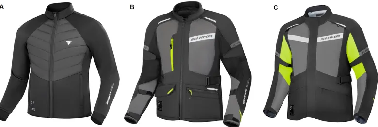 Kurtka tekstylna SHIMA ALPHA FLUO