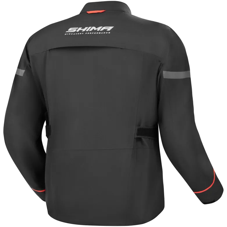 Kurtka tekstylna SHIMA ALPHA BLACK czarny