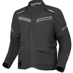 Kurtka tekstylna SHIMA ALPHA BLACK czarny