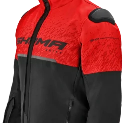 Kurtka tekstylna SHIMA DRIFT MEN RED czarny szary czerwony