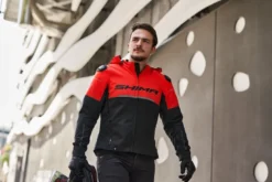 Kurtka tekstylna SHIMA DRIFT MEN RED czarny szary czerwony