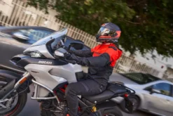 Kurtka tekstylna SHIMA DRIFT MEN RED czarny szary czerwony