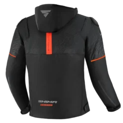 Kurtka tekstylna SHIMA DRIFT+ MEN BLACK czarny szary czerwony