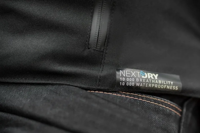 Kurtka tekstylna SHIMA DRIFT+ MEN BLACK czarny szary czerwony