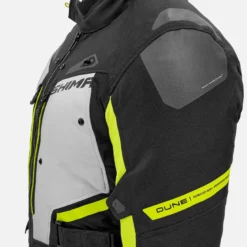Kurtka tekstylna SHIMA DUNE FLUO czarny szary żółty fluo