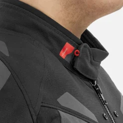 Kurtka tekstylna SHIMA DUNE RED czarny szary czerwony