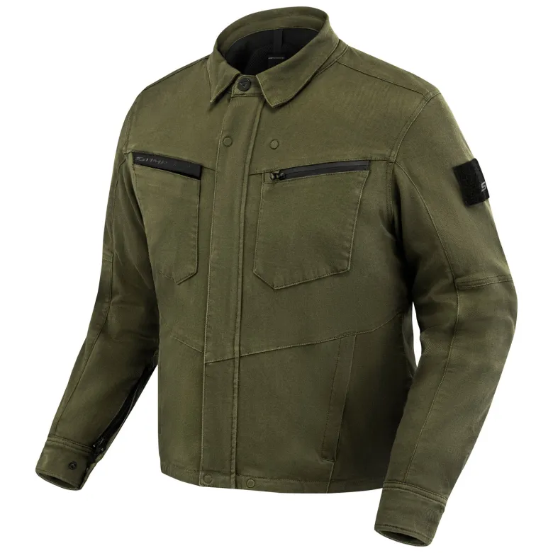 Kurtka tekstylna SHIMA GIRO KHAKI zielony