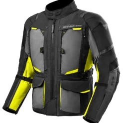 Kurtka tekstylna SHIMA HERO 2.0 MEN FLUO czarny szary żółty fluo