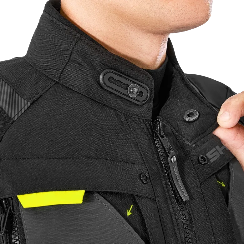 Kurtka tekstylna SHIMA HERO 2.0 MEN FLUO czarny szary żółty fluo