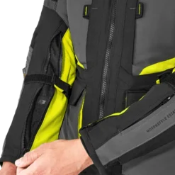 Kurtka tekstylna SHIMA HERO 2.0 MEN FLUO czarny szary żółty fluo