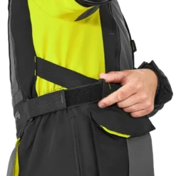 Kurtka tekstylna SHIMA HERO 2.0 MEN FLUO czarny szary żółty fluo