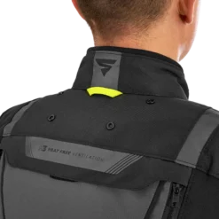 Kurtka tekstylna SHIMA HERO 2.0 MEN FLUO czarny szary żółty fluo