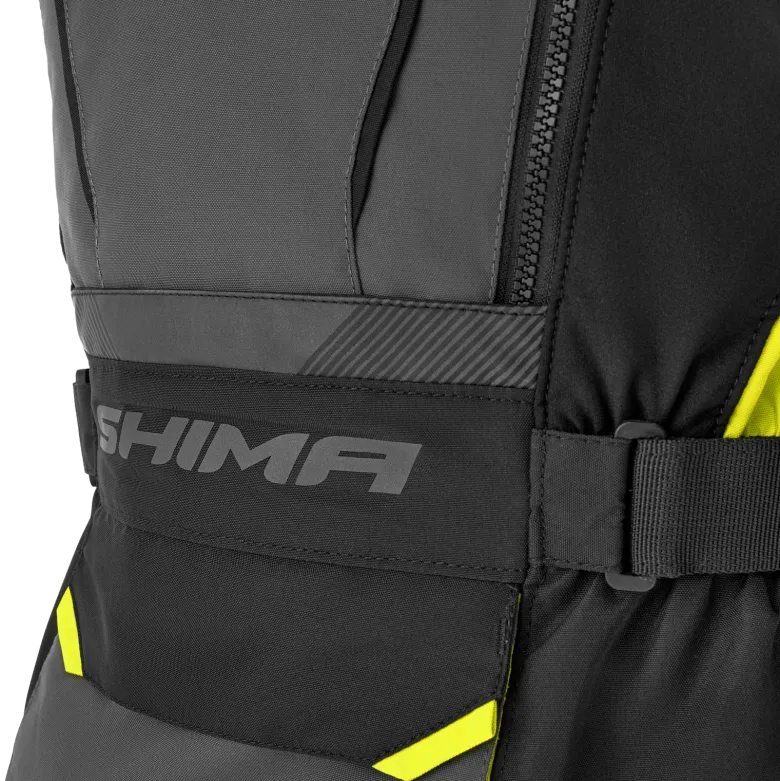 Kurtka tekstylna SHIMA HERO 2.0 MEN FLUO czarny szary żółty fluo
