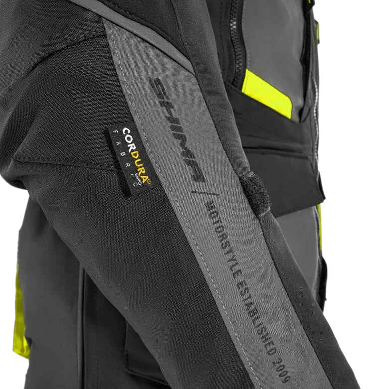 Kurtka tekstylna SHIMA HERO 2.0 MEN FLUO czarny szary żółty fluo