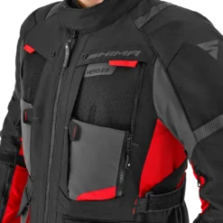 Kurtka tekstylna SHIMA HERO 2.0 MEN RED czarny szary czerwony