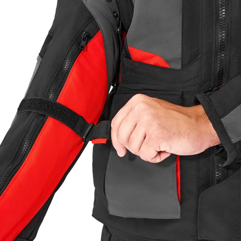 Kurtka tekstylna SHIMA HERO 2.0 MEN RED czarny szary czerwony