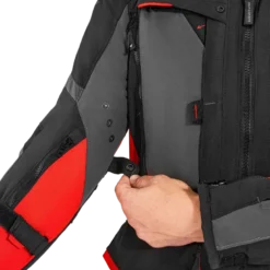 Kurtka tekstylna SHIMA HERO 2.0 MEN RED czarny szary czerwony