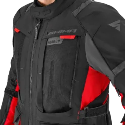 Kurtka tekstylna SHIMA HERO 2.0 MEN RED czarny szary czerwony