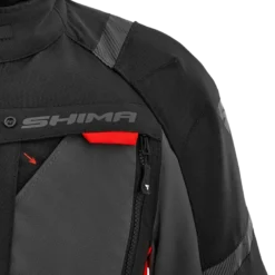Kurtka tekstylna SHIMA HERO 2.0 MEN RED czarny szary czerwony