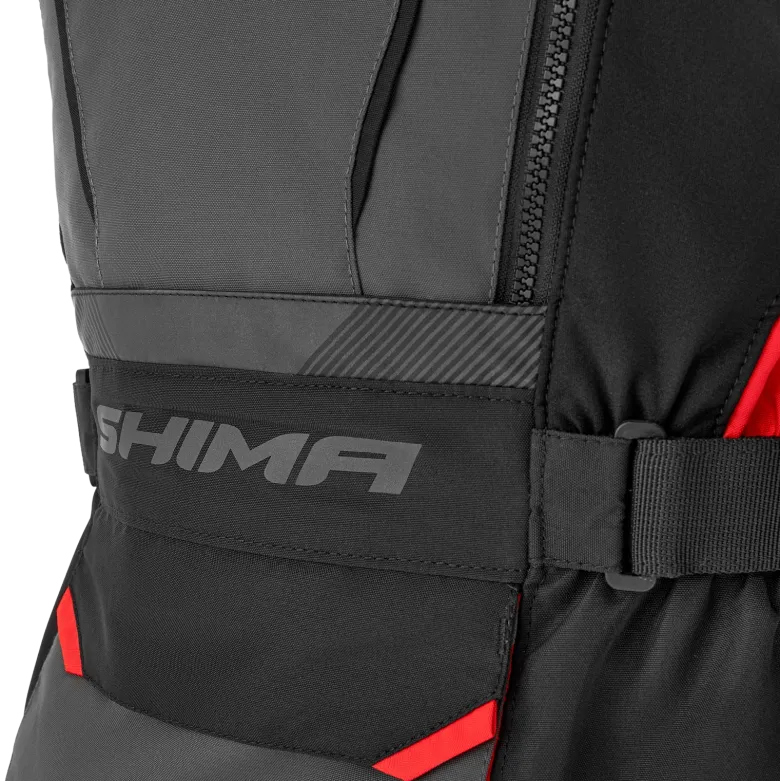 Kurtka tekstylna SHIMA HERO 2.0 MEN RED czarny szary czerwony