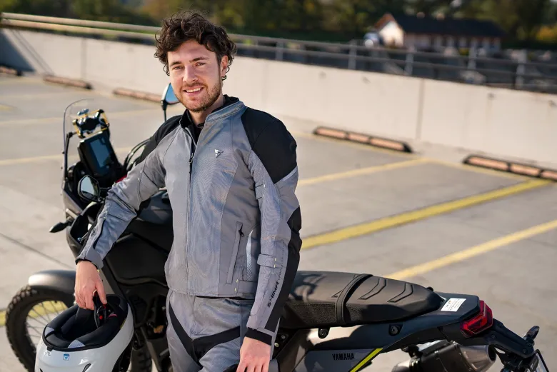 Kurtka tekstylna SHIMA JET GREY szary
