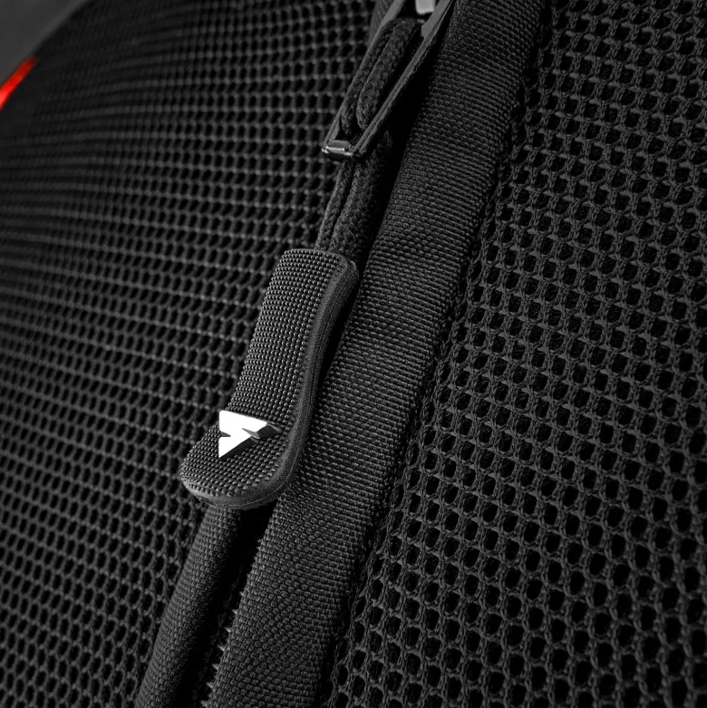 Kurtka tekstylna SHIMA MESH PRO 2.0 RED czarny czerwony biały