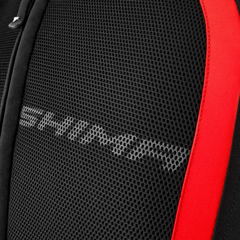 Kurtka tekstylna SHIMA MESH PRO 2.0 RED czarny czerwony biały